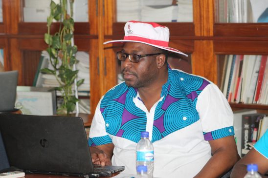 ZUJ Secretary General Mr Foster Dongozi at the NBZS Media engagement