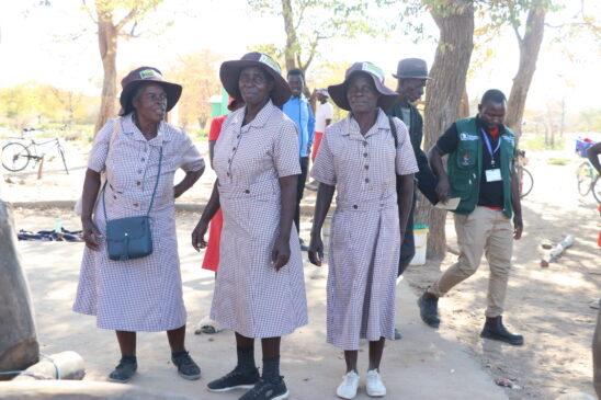 Village Health Workers worked tirelessly to mobile communities to come for vaccinations and integrated health services in Gokwe 