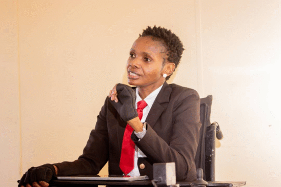 Dr. Mary Muchekeza, Provincial Medical Director for Midlands, addressing journalists in Gweru on the impact of donor funding cuts on voluntary medical male circumcision (VMMC) programs.